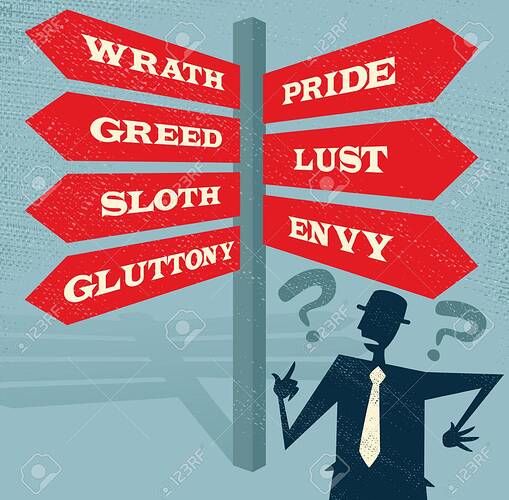 39231896-great-illustration-of-retro-styled-businessman-at-a-seven-deadly-sins-signpost-with-a-selection-of-c