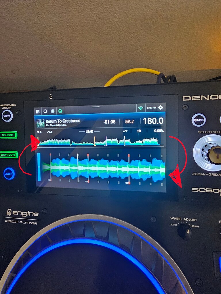 Waveform and track overview swapped - Media Players - Engine DJ Community