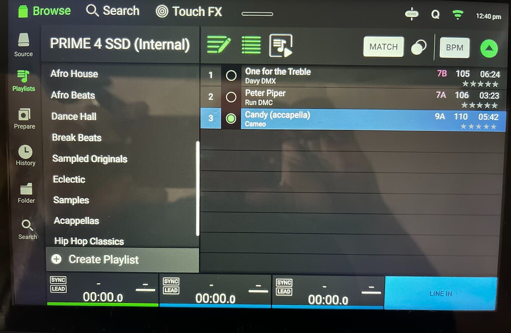 Unable to reorder tracks within my Playlists in the Prime 4 Engine OS 3 ...
